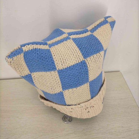 キャンディストリッパー Candy Stripper CHECKER SQUARE BEANIE レディース 2