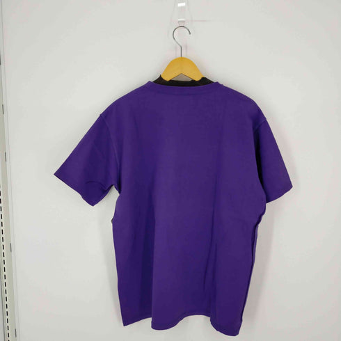 マルシェノア M+RC NOIR ボックス ロゴ ステッチ Tシャツ インサイドアウト メンズ import:XL