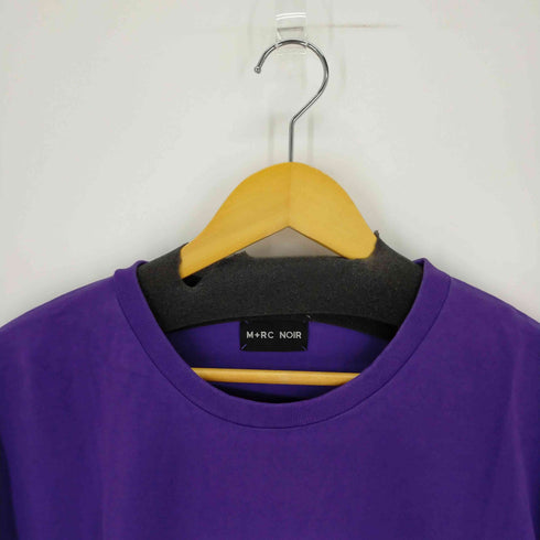 マルシェノア M+RC NOIR ボックス ロゴ ステッチ Tシャツ インサイドアウト メンズ import:XL