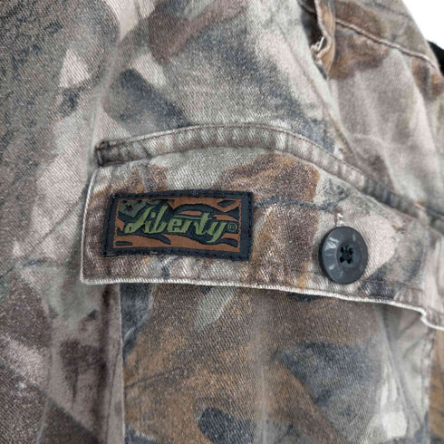 リバティ LIBERTY 裾ドローコード REALTREE リアルツリーカモ オーバーパンツ メンズ 3XL