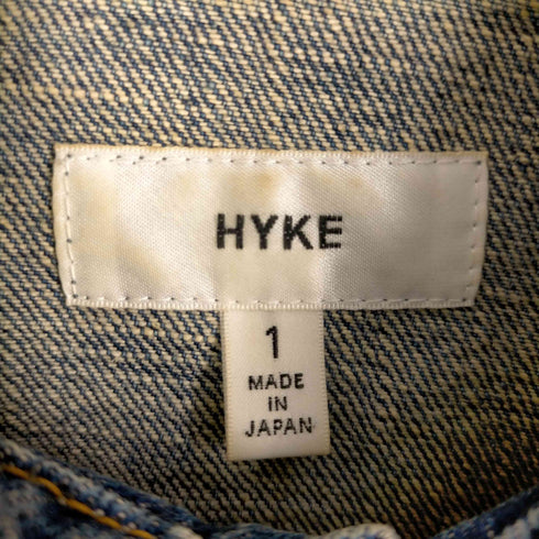 ハイク HYKE デニムトラッカージャケット レディース JPN:1