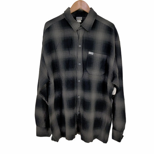 キャルトップ CALTOP MADE IN USA アクリル100 オンブレL/Sシャツ メンズ import:XL