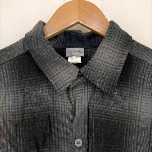 キャルトップ CALTOP MADE IN USA アクリル100 オンブレL/Sシャツ メンズ import:XL