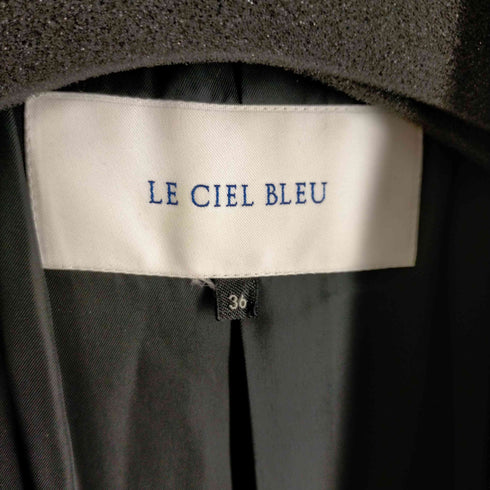 ルシェルブルー LE CIEL BLEU ウールチェスターコート レディース 36