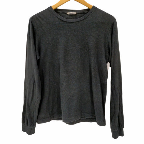 オーラリー AURALEE L/S クルーネックカットソー メンズ JPN:1