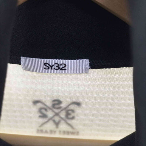 エスワイサーティトゥー SY32 by SWEET YEARS 23AW POLARTEC GRID HIGH NECK SHIRTS メンズ import:L