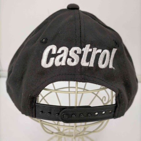 CASTROL RACING 企業ロゴ6パネルキャップ メンズ