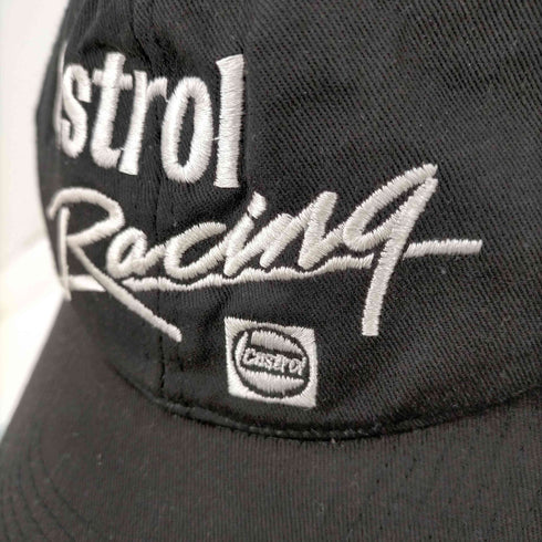 CASTROL RACING 企業ロゴ6パネルキャップ メンズ