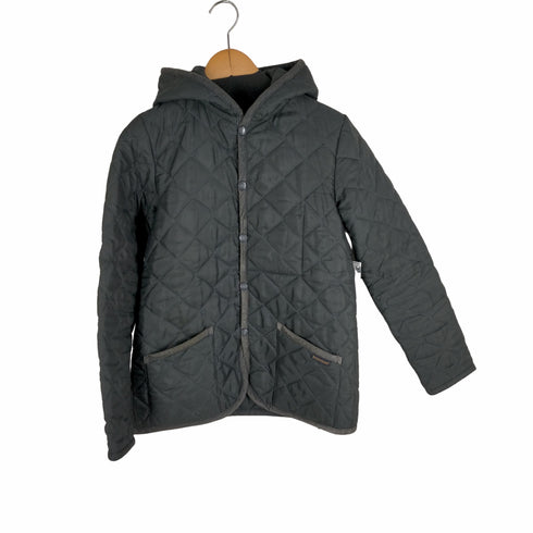 ラベンハム LAVENHAM キルティングフーデッドブルゾン レディース 38