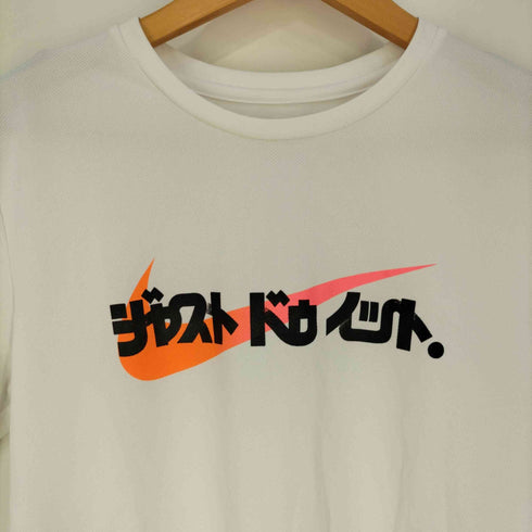 ナイキ NIKE SHIBUYA OMOTESANDO WOMEN'S RUN フロントカタカナロゴ クルーネックTシャツ メンズ import:M