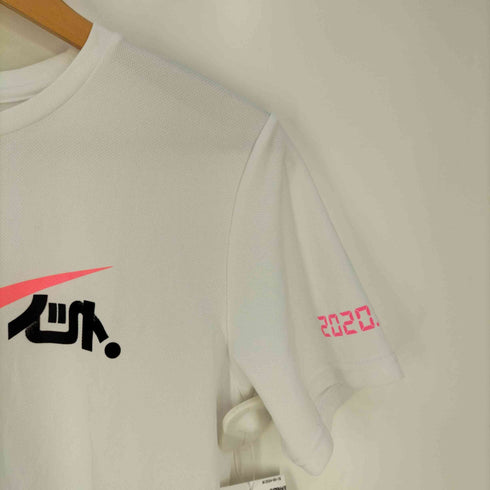 ナイキ NIKE SHIBUYA OMOTESANDO WOMEN'S RUN フロントカタカナロゴ クルーネックTシャツ メンズ import:M