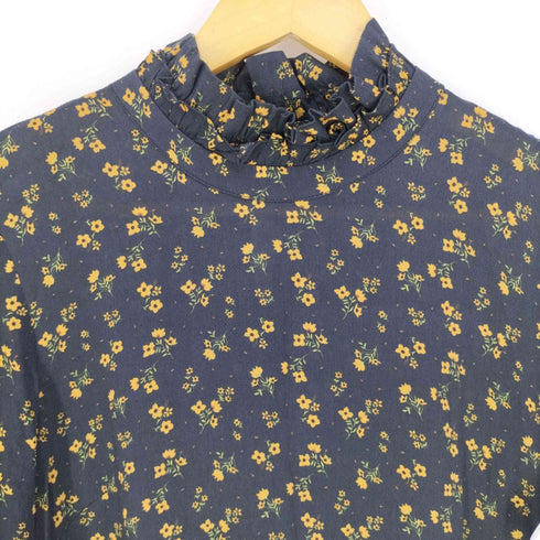 ザラ ZARA High neck smock dress ハイネックスモックドレス レディース import:XS