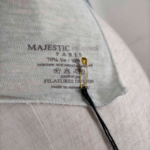 マジェスティックフィラチュール MAJESTIC FILATURES リネンストール レディース