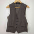 ユナイテッドアローズグリーンレーベルリラクシング UNITED ARROWS green label relaxing CANONICO ラスティック 織無地 2B スリーピースセットアップ メンズ 46/80