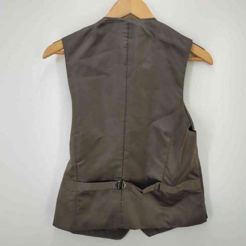 ユナイテッドアローズグリーンレーベルリラクシング UNITED ARROWS green label relaxing CANONICO ラスティック 織無地 2B スリーピースセットアップ メンズ 46/80