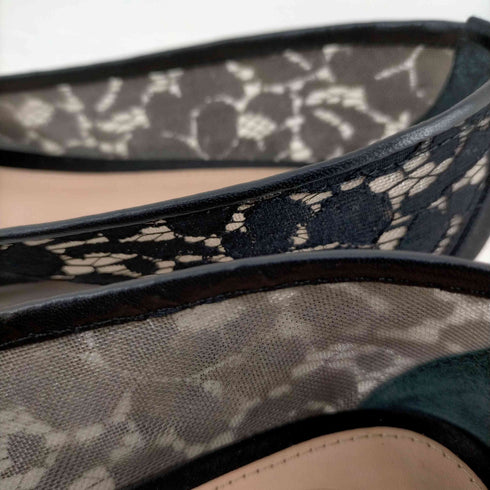 トリーバーチ TORY BURCH ポインテッドトゥ レースパンプス レディース 7 1/2