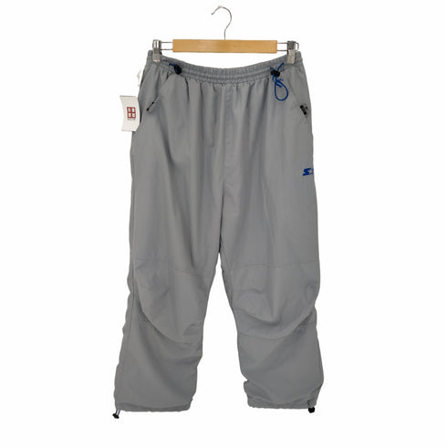 スターター STARTER 90S~00S 裾ウエストドローコードポリシェルパンツ メンズ import:L
