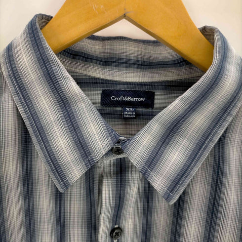 クラフトアンドバロー Croft&Barrow インドネシア製チェックシャツ メンズ JPN:XL