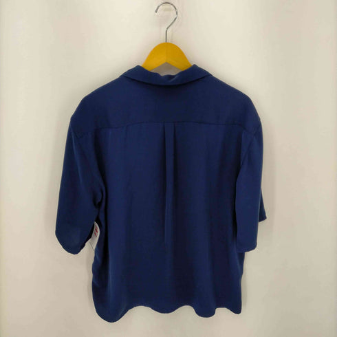 ハレ HARE サテンオープンネックシャツ メンズ JPN:M
