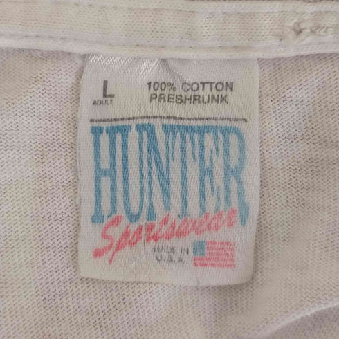 ハンター HUNTER 90S USA製 シングルステッチ 1995 indianapolis race メンズ JPN:L