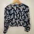 ザラ ZARA 花柄ブラウス レディース M