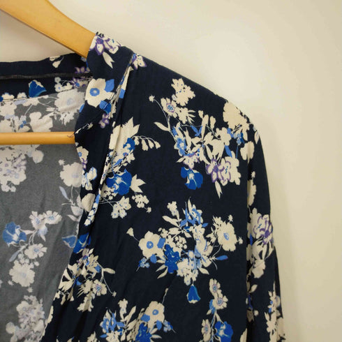 ザラ ZARA 花柄ブラウス レディース M
