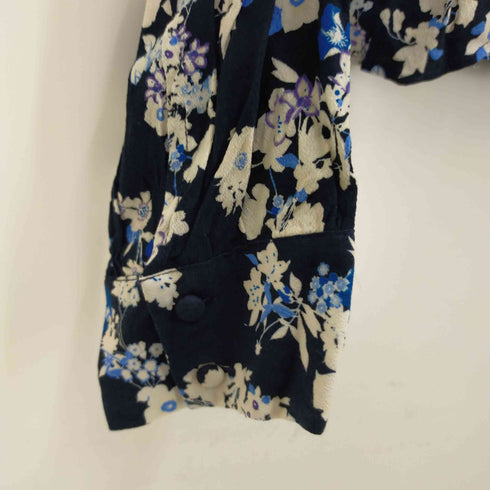 ザラ ZARA 花柄ブラウス レディース M