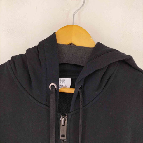 バーバリーロンドンイングランド BURBERRY LONDON ENGLAND ロゴプリント ダブル ジップアップ パーカー メンズ JPN:XL