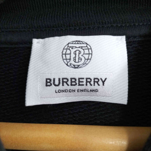 バーバリーロンドンイングランド BURBERRY LONDON ENGLAND ロゴプリント ダブル ジップアップ パーカー メンズ JPN:XL