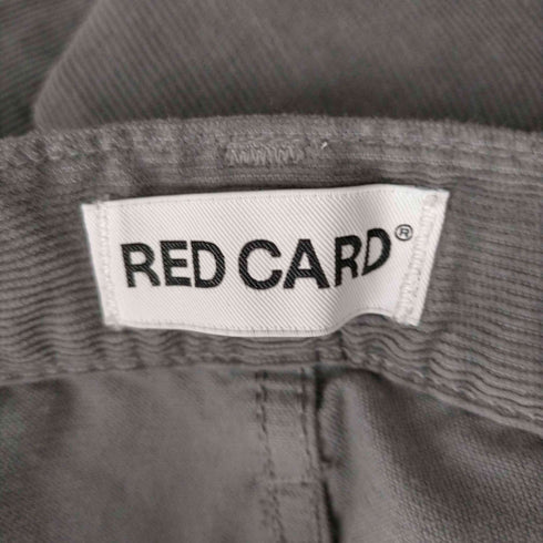 レッドカード RED CARD コーデュロイパンツ テーパード ジッパーフライ レディース US:24