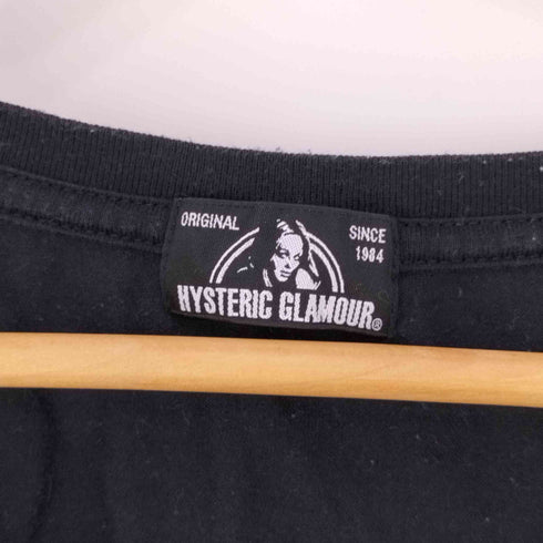 ヒステリックグラマー HYSTERIC GLAMOUR ヒスガール プリント クルーネックTシャツ レディース FREE