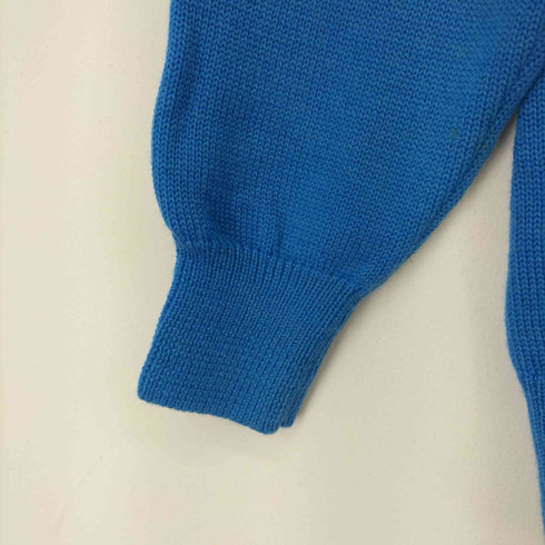 フィラ FILA 70-80S ITALY製 ロゴ刺繍 ボーダーニット メンズ I 44