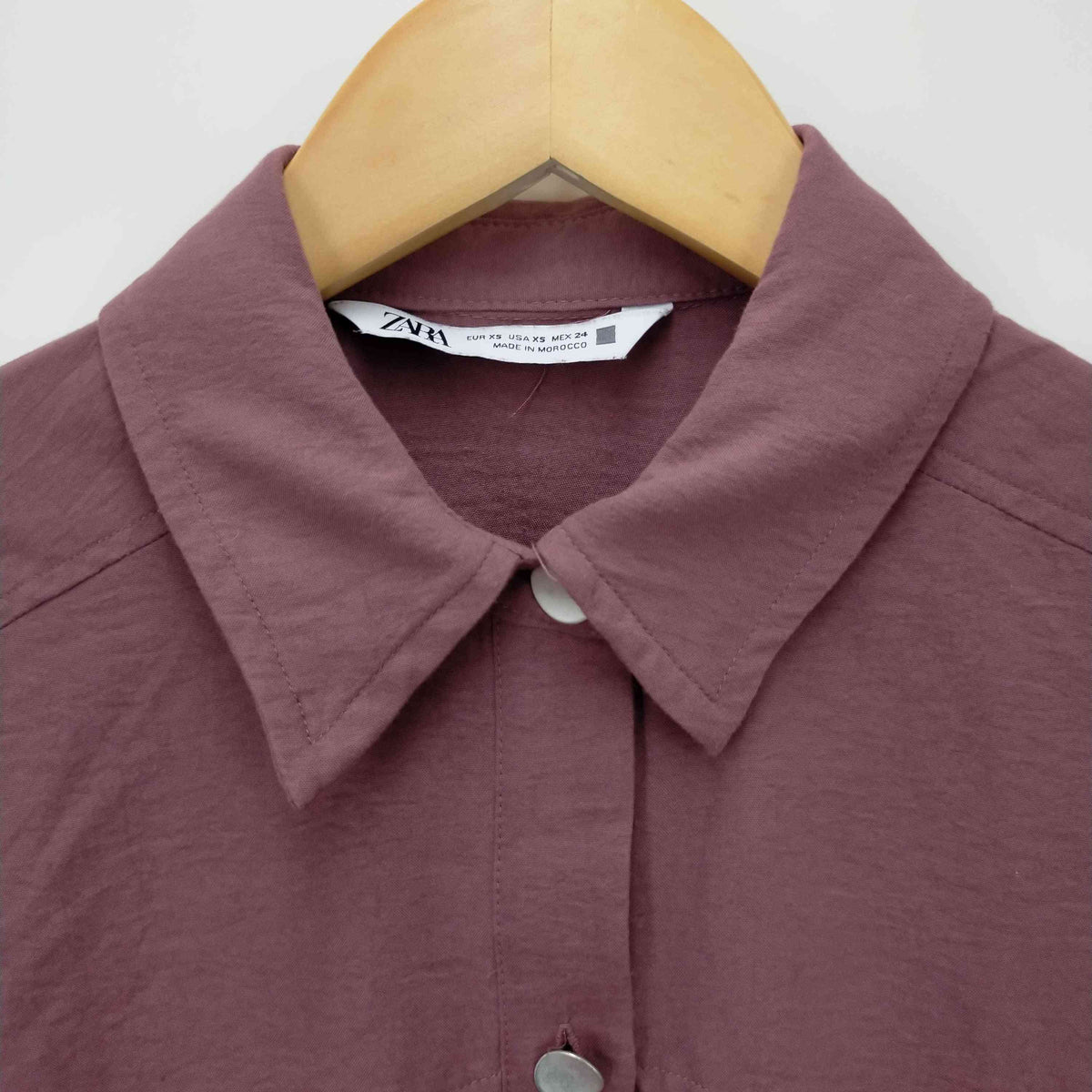 ザラ ZARA スリムフィットストレッチシャツ メンズ すさまじい
