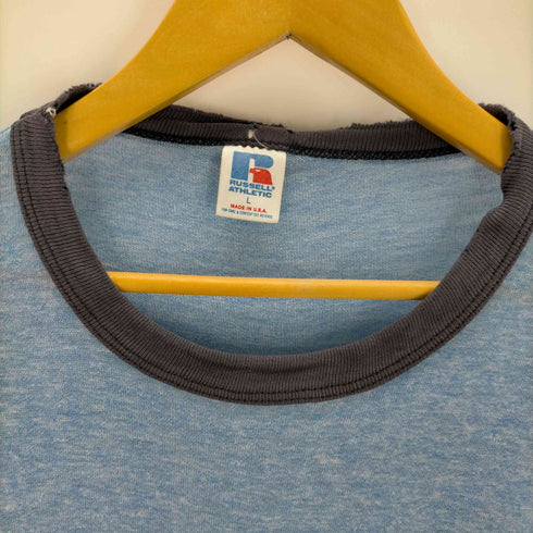 ラッセルアスレチック RUSSELL ATHLETIC 90s USA製 Priester s Bole-Mor リンガーT メンズ JPN:L