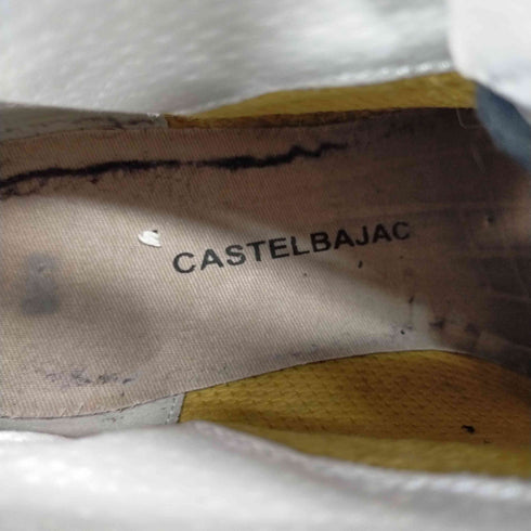 カステルバジャック castelbajac ハイカットレザースニーカー ワッペン メンズ JPN:26.5