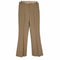ベイジ BEIGE センタープリーツ フレアパンツ スリット レディース JPN:4