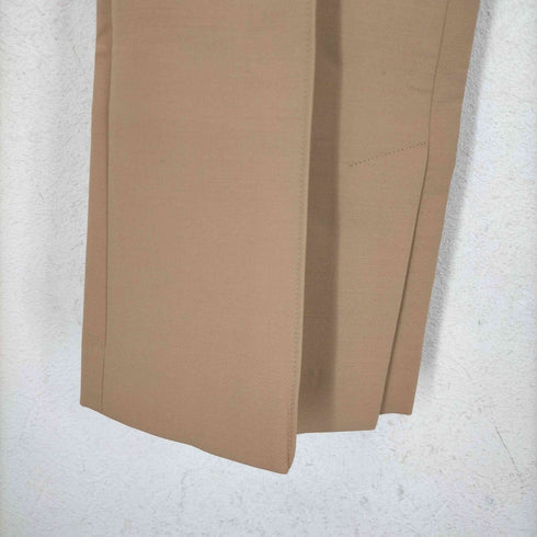 ベイジ BEIGE センタープリーツ フレアパンツ スリット レディース JPN:4