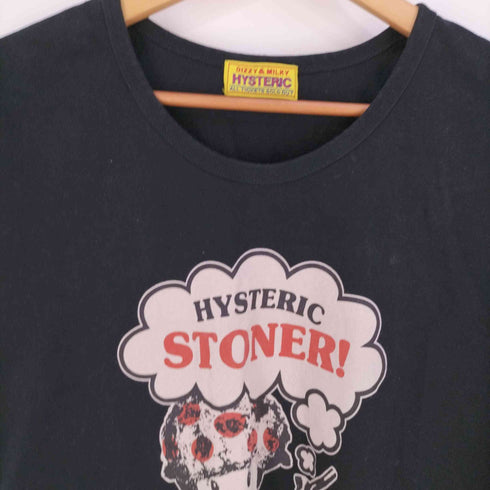 ヒステリックグラマー HYSTERIC GLAMOUR NOKO CHAN フレンチスリーブTシャツ レディース FREE