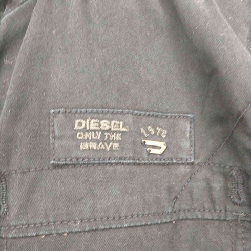 ディーゼル DIESEL ミリタリー ジャケット ジップアップ ミドル丈 2way ヴィンテージ調 メンズ JPN:M