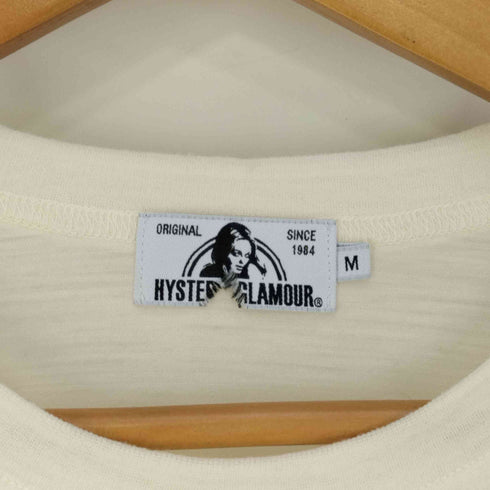 ヒステリックグラマー HYSTERIC GLAMOUR KEEP YOURSELF ALIVE プリント Tシャツ メンズ JPN:M
