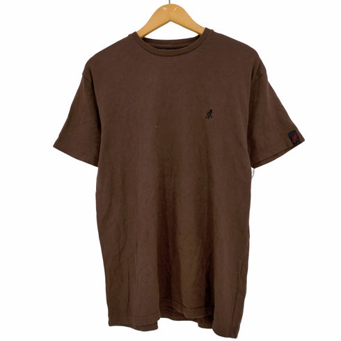 グラミチ GRAMICCI コットンTシャツ ブラウン メンズ import:M
