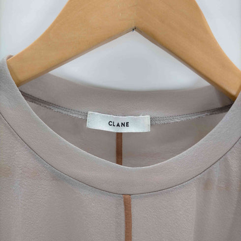 クラネ CLANE ソリッドスリーブシアーL/S レディース FREE