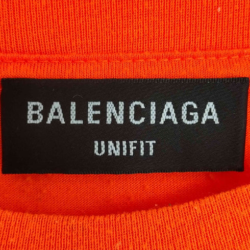 バレンシアガ BALENCIAGA UNIFIT HI MY NAME IS メッセージプリントTシャツ メンズ XXS