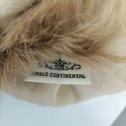 グレースコンチネンタル GRACE CONTINENTAL ファー付きストール レディース