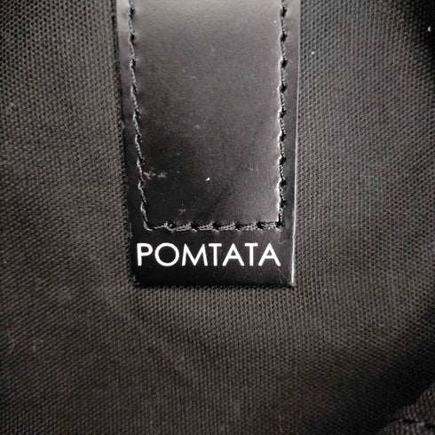 ポンタタ POMTATA トートバッグ レオパード柄 ハンドバッグ 切替 べージュ レディース