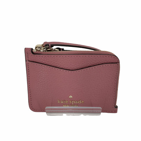 ケイトスペード Kate spade SMALL CARD HOLDER WRISTLET カードケース 定期入れ ロゴ レザー レディース