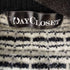 デイ クローゼット DAY CLOSET ツイードリブカーディーガン 金ボタン レディース
