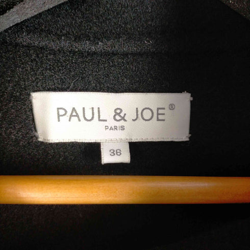 ポール&ジョー PAUL&JOE カシミヤ混ステンカラーコート レディース 36