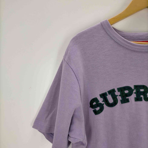 シュプリーム Supreme Plaid Applique S/S Top メンズ JPN:M