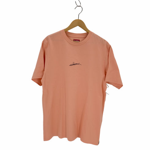 シュプリーム Supreme Signature S/S Top Peach メンズ